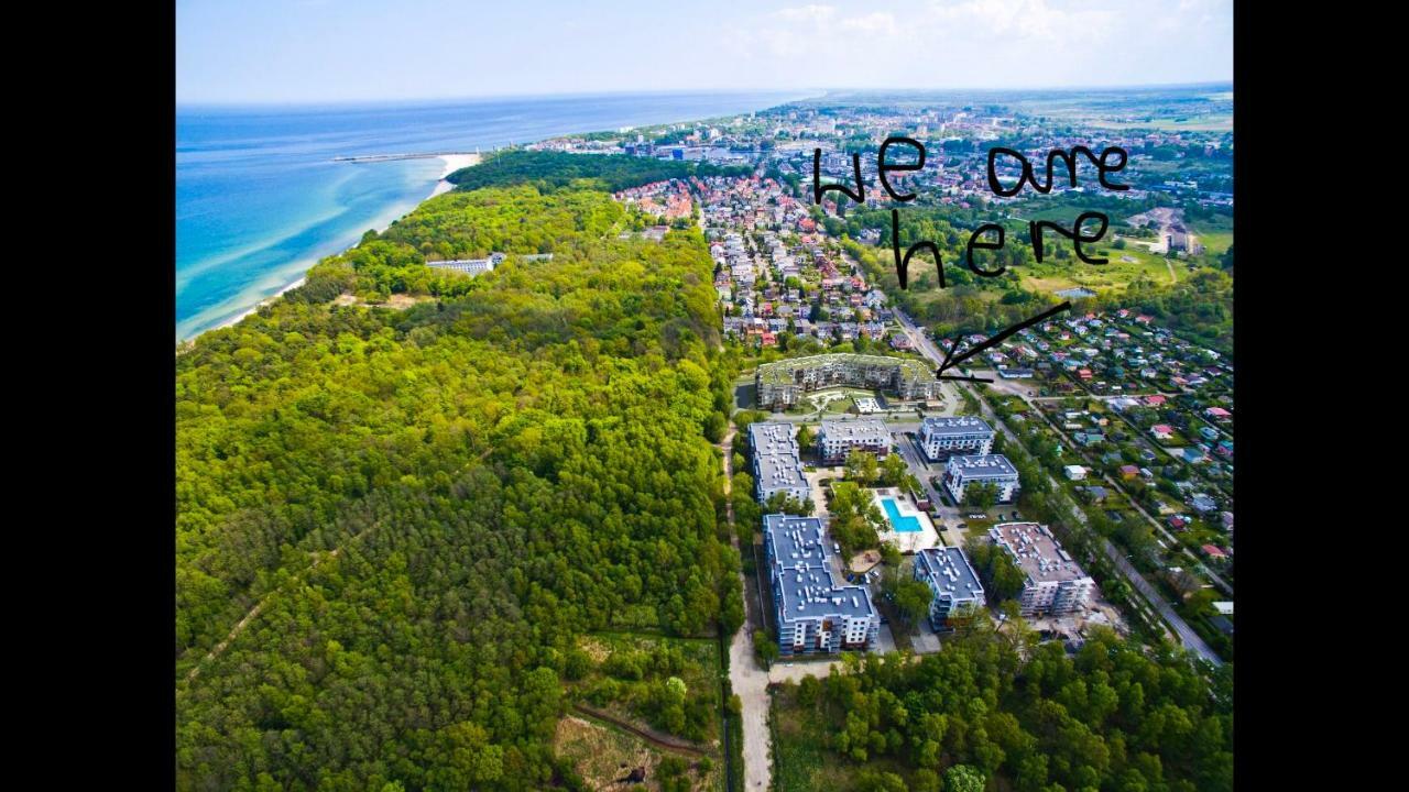 Apartament „Nova Polana” Kolobrzeg Polanki Park Esterno foto